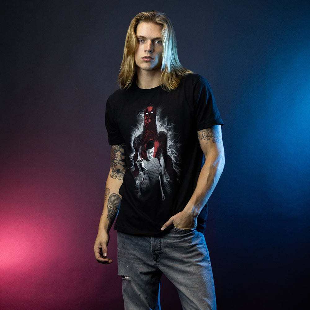 Playera para hombre y mujer ELEVEN VS VECNA Máscara De Látex