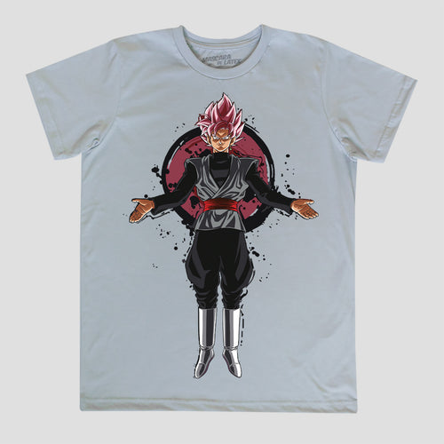 Playera para hombre BLACK GOKU Máscara De Látex