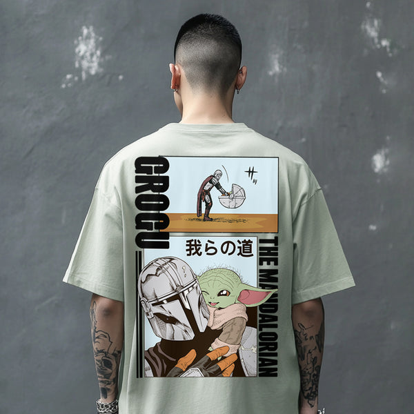 playera mandalorian hombre