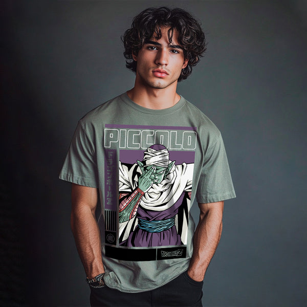 Playera para hombre PICCOLO Máscara De Látex - Main Image