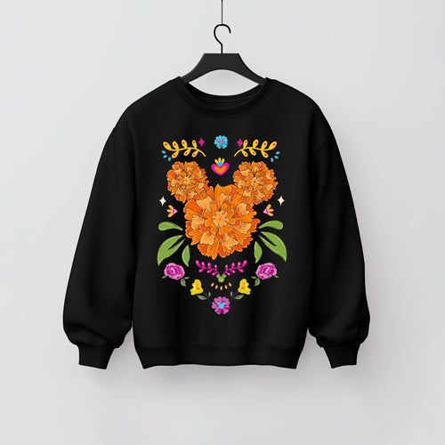 MICKEY CEMPASÚCHIL PULLOVER