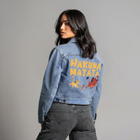 HAKUNA MATATA DENIM JACKET