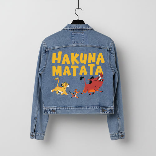 HAKUNA MATATA DENIM JACKET