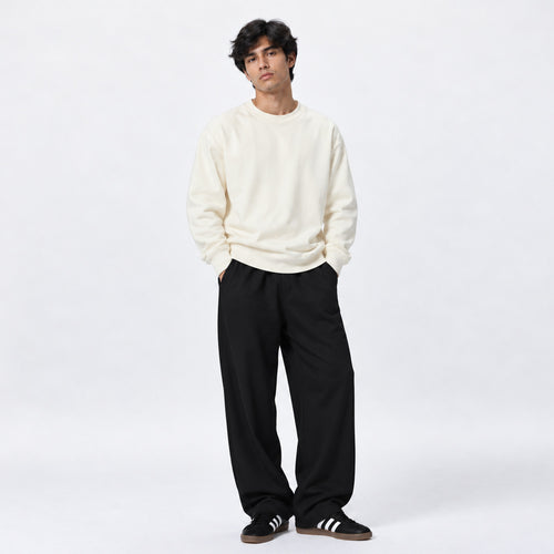 PACK HOODIE HUESO & PULLOVER HUESO