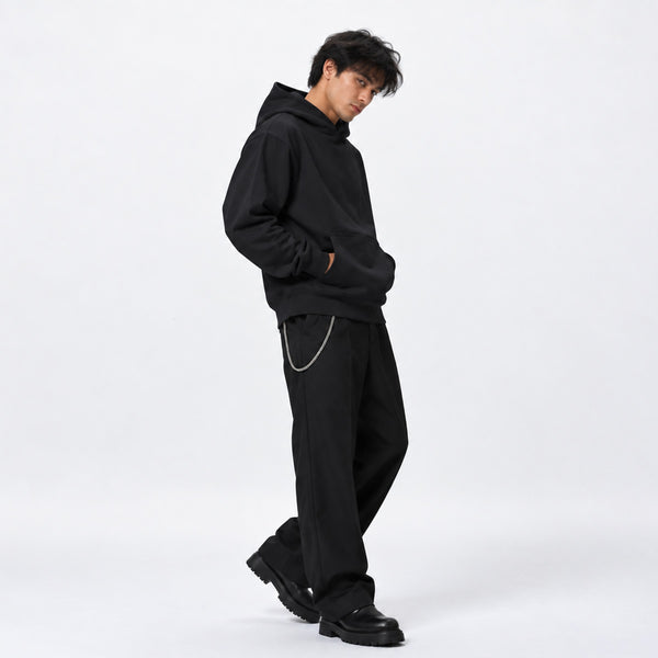 PACK HOODIE NEGRO & PULLOVER HUESO