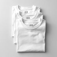 PACK 3 PLAYERAS BLANCAS