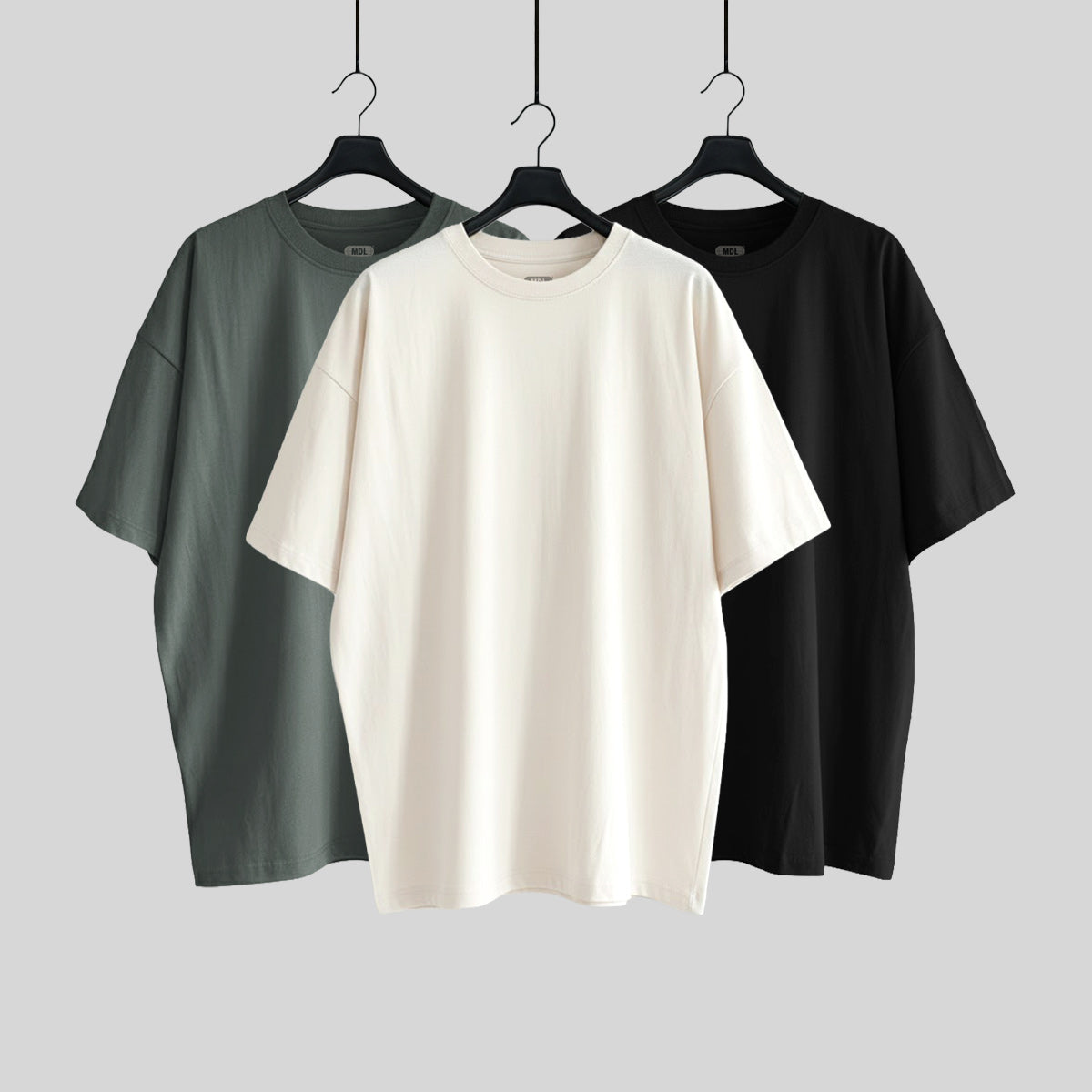 PACK NEGRO/HUESO/VERDE