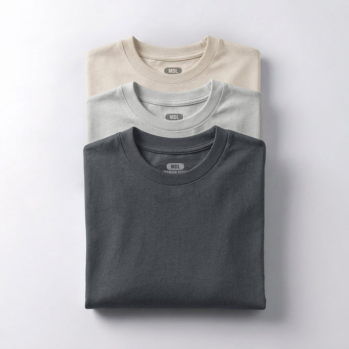 PACK BEIGE/GRIS CLARO/GRIS OSCURO