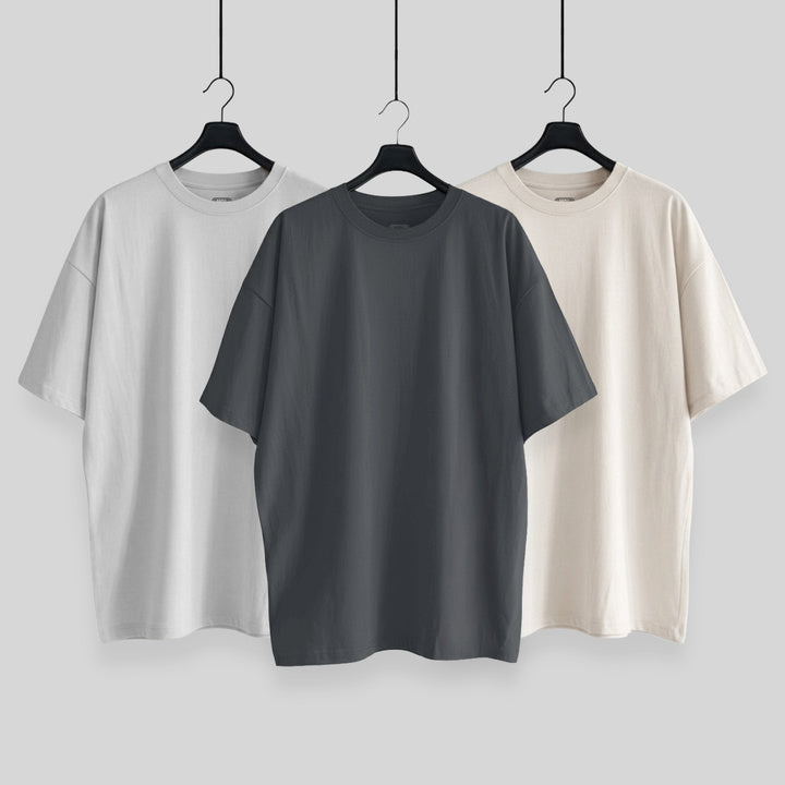 PACK BEIGE/GRIS CLARO/GRIS OSCURO